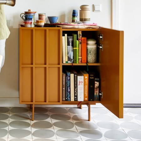 HKliving Ginger Orange Storage Cupboard from Accessories for the Home